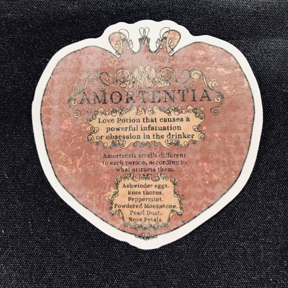 Amortentia Witchy Sorceress Supreme Potion B0ttle Label Sticker - Picture 5 of 8